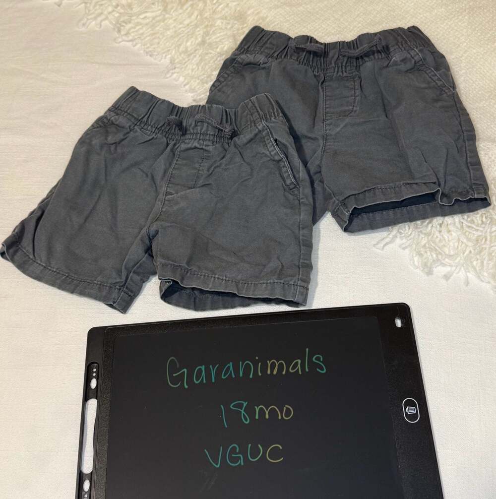18m Garanimals Gray Shorts
